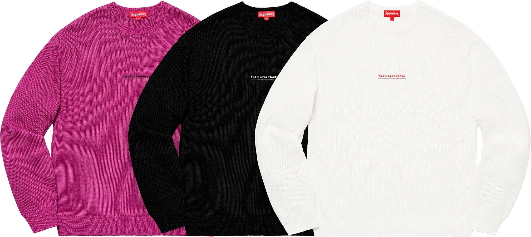 Fuck Everybody Sweater